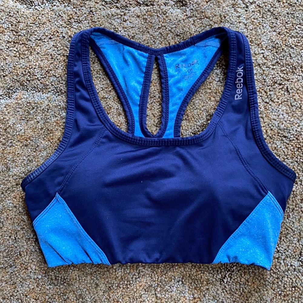 Reebok racer back sports bra